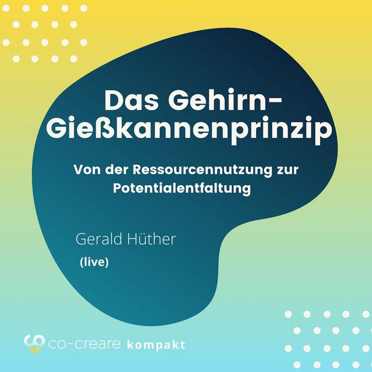 Produktbild: Das Gehirn-Gie&szlig;kannenprinzip - Von der Ressourcennutzung zur Potentialentfaltung