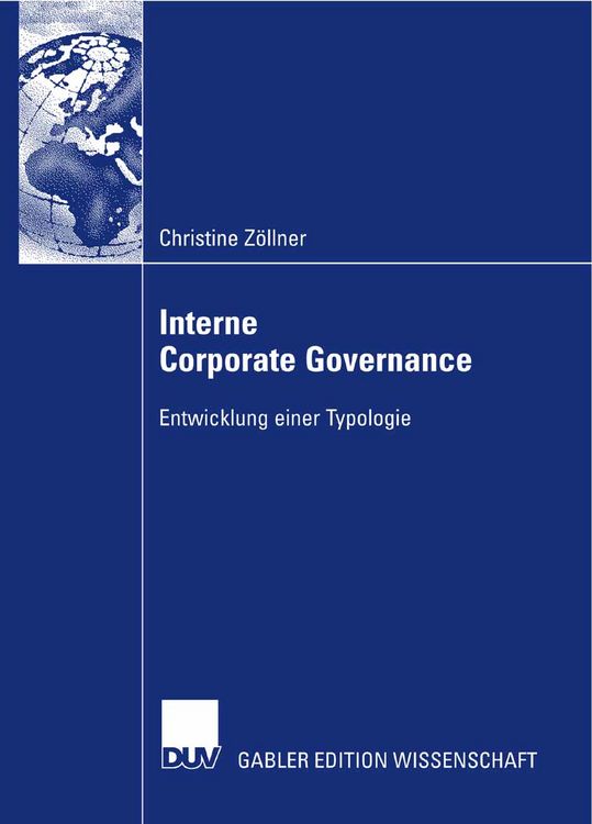 Produktbild: Interne Corporate Governance