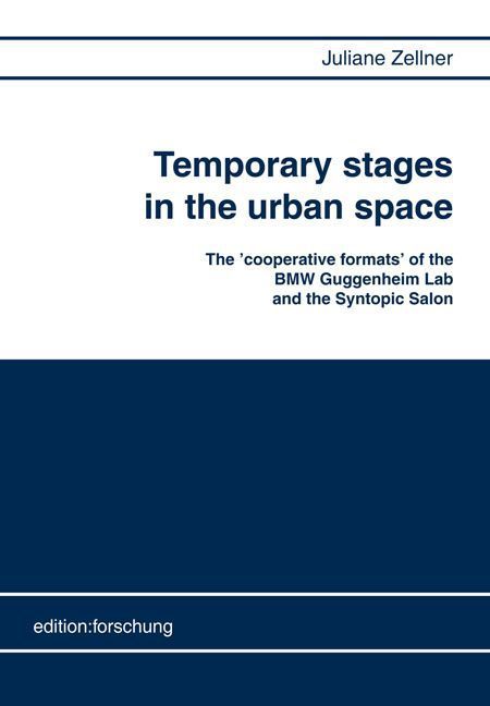 Produktbild: Temporary stages in the urban space