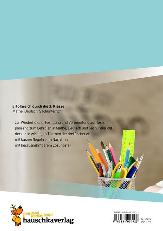 Produktbild: Erfolgreich durch die 2. Klasse &ndash; Mathe, Deutsch, Sachunterricht