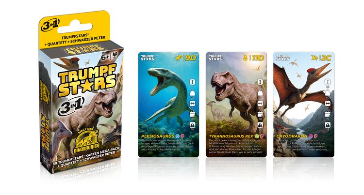 Produktbild: Trumpfstars: Welt der Dinosaurier
