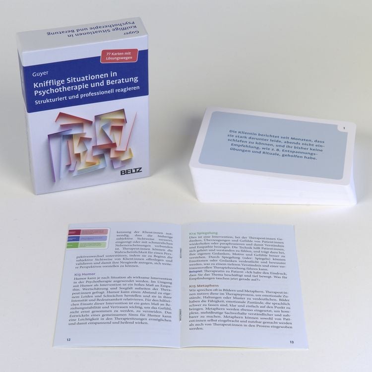 Produktbild: Knifflige Situationen in Psychotherapie und Beratung