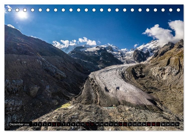 Produktbild: Schweiz - Engadin und Bergell (Tischkalender 2026 DIN A5 quer), CALVENDO Monatskalender
