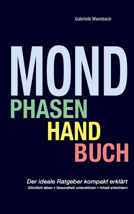 Produktbild: Mondphasenhandbuch