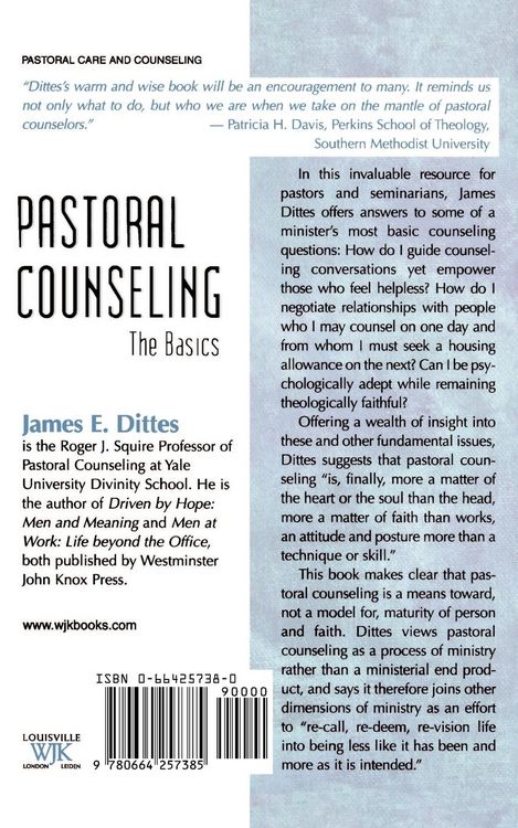 Produktbild: Pastoral Counseling