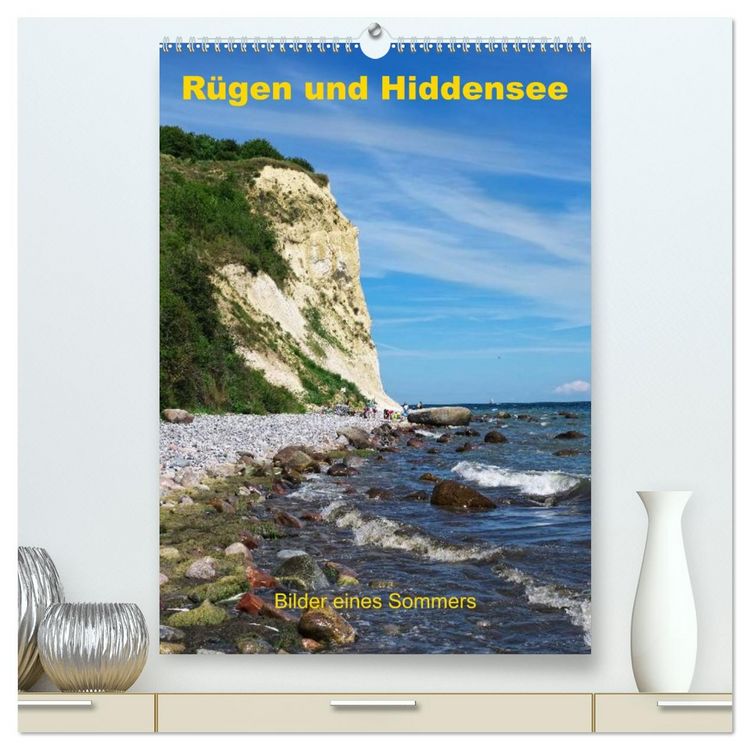 Produktbild: R&uuml;gen und Hiddensee - Bilder eines Sommers / Planer (hochwertiger Premium Wandkalender 2026 DIN A2 hoch), Kunstdruck in Hochglanz