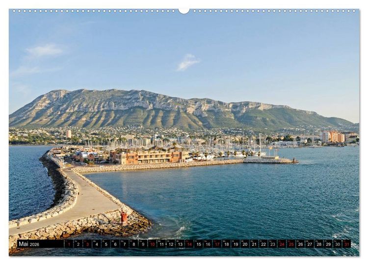 Produktbild: Costa Blanca - Spaniens wei&szlig;e K&uuml;ste (hochwertiger Premium Wandkalender 2026 DIN A2 quer), Kunstdruck in Hochglanz