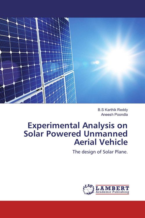 Produktbild: Experimental Analysis on Solar Powered Unmanned Aerial Vehicle
