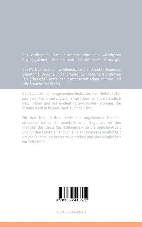 Produktbild: Die Sprache der Niere (Harnwege)