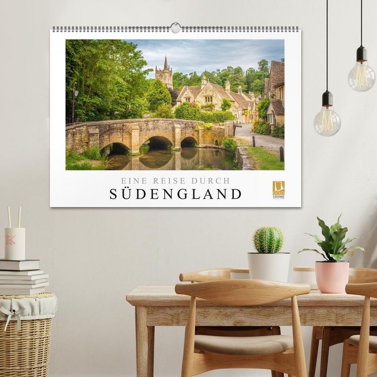 Produktbild: Eine Reise durch S&uuml;dengland (Wandkalender 2026 DIN A2 quer), CALVENDO Monatskalender
