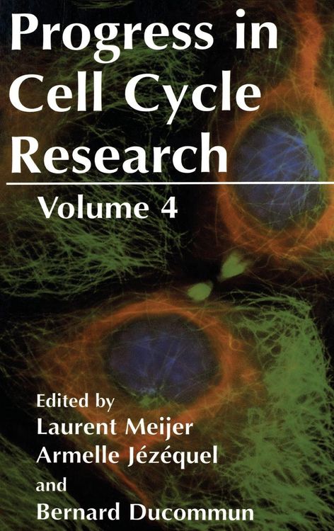 Produktbild: Progress in Cell Cycle Research