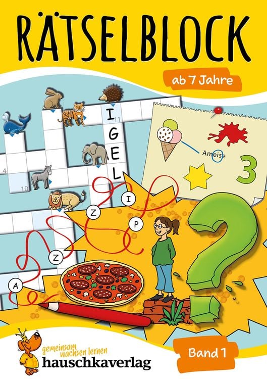 Produktbild: Rätselblock ab 7 Jahre - Band 1