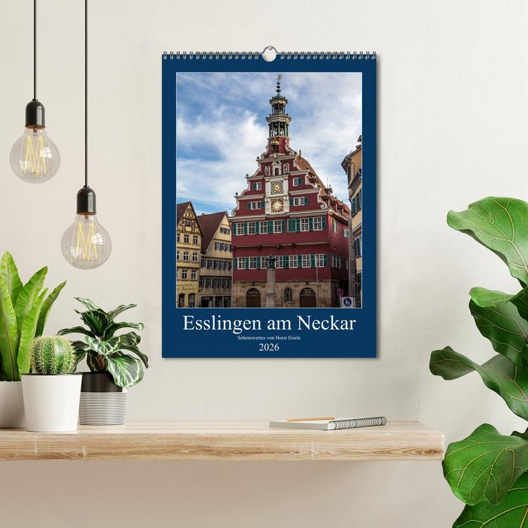 Produktbild: Esslingen am Neckar - Sehenswertes (Wandkalender 2026 DIN A3 hoch), CALVENDO Monatskalender