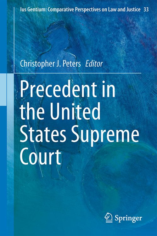 Produktbild: Precedent in the United States Supreme Court