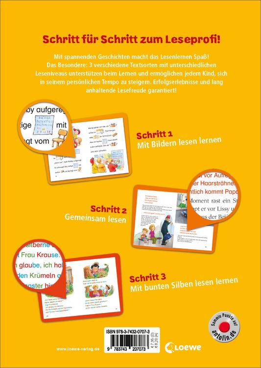 Produktbild: Lesenlernen in 3 Schritten - Die sch&ouml;nsten Krimigeschichten