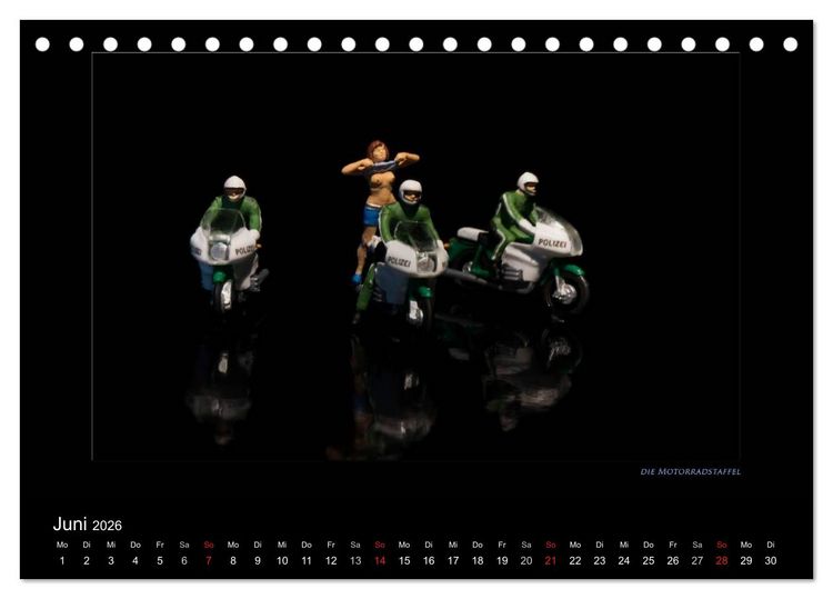 Produktbild: Polizeieins&auml;tze, in der gro&szlig;en Welt (Tischkalender 2026 DIN A5 quer), CALVENDO Monatskalender
