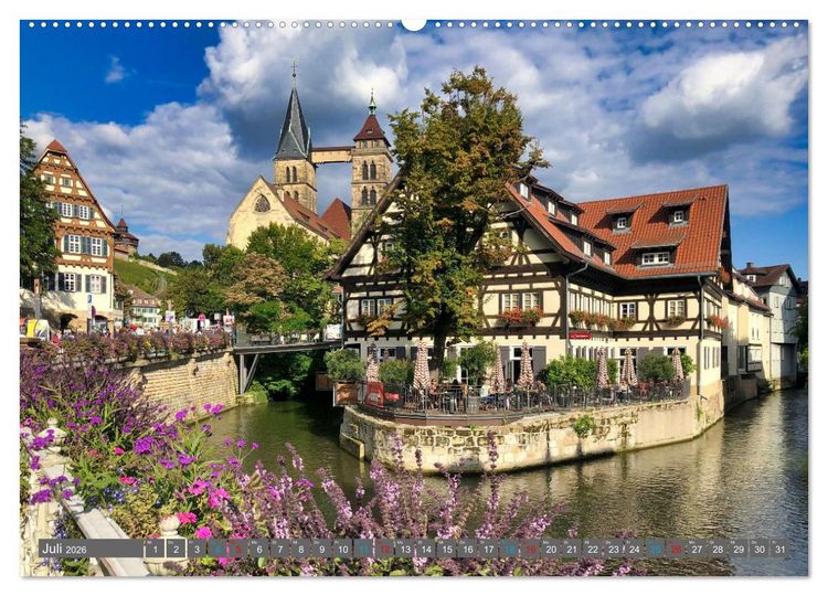 Produktbild: Stuttgarter Tagestouren (Wandkalender 2026 DIN A2 quer), CALVENDO Monatskalender