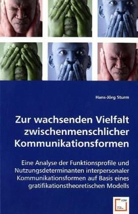 Produktbild: Hans-J&iquest;rg Sturm: Zur wachsenden Vielfalt zwischenmenschliche
