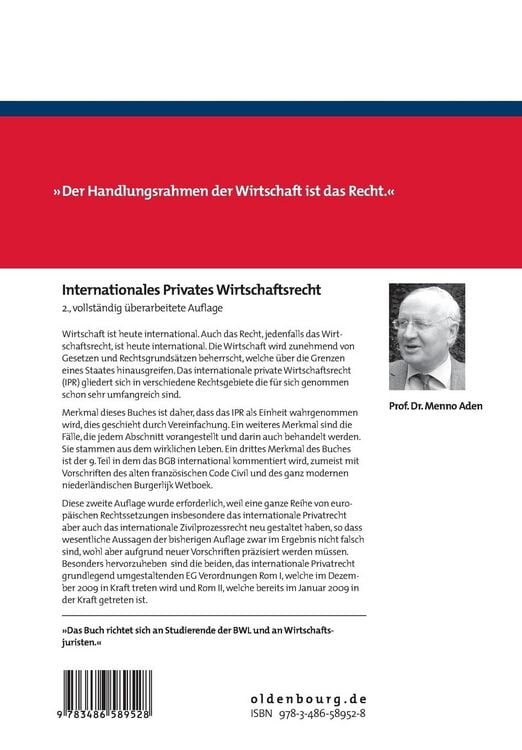 Produktbild: Internationales Privates Wirtschaftsrecht