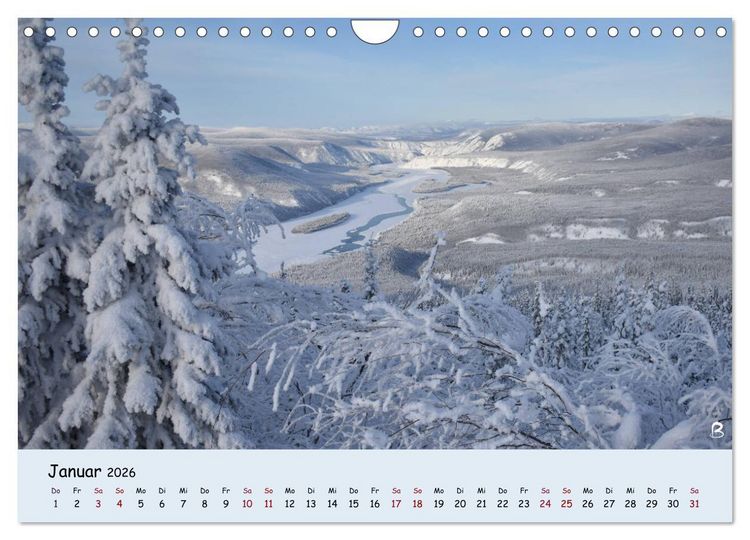 Produktbild: Entdecke den Yukon (Wandkalender 2026 DIN A4 quer), CALVENDO Monatskalender