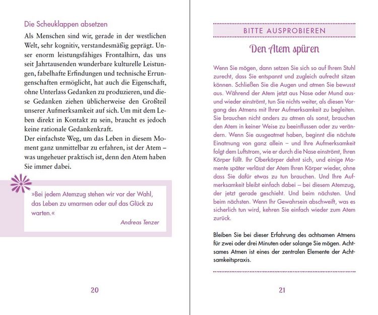 Produktbild: Achtsam leben