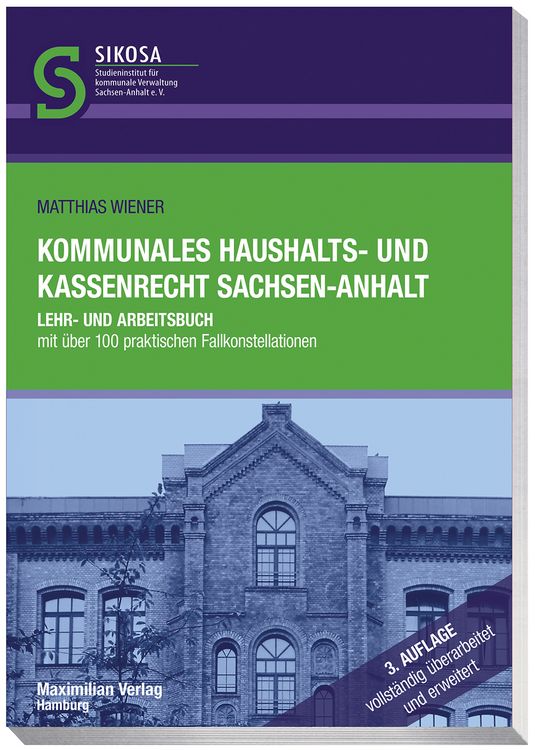 Produktbild: Kommunales Haushalts- und Kassenrecht Sachsen-Anhalt
