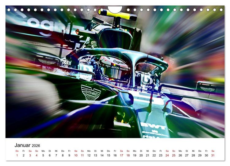 Produktbild: Adrenalin pur und Puls 200 (Wandkalender 2026 DIN A4 quer), CALVENDO Monatskalender