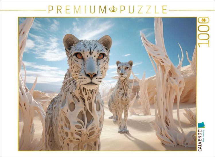 Produktbild: CALVENDO Puzzle Surrealismus trifft auf die W&uuml;ste | 1000 Teile Lege-Gr&ouml;&szlig;e 64x48cm Foto-Puzzle f&uuml;r gl&uuml;ckliche Stunden