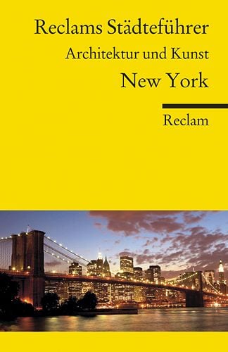 Produktbild: Reclams St&auml;dtef&uuml;hrer New York