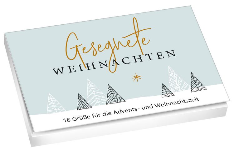 Produktbild: Gesegnete Weihnachten - Postkartenset