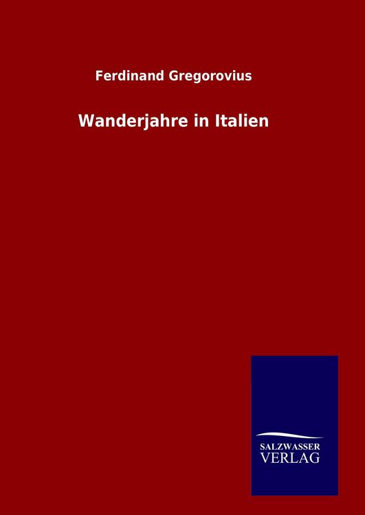 Produktbild: Wanderjahre in Italien