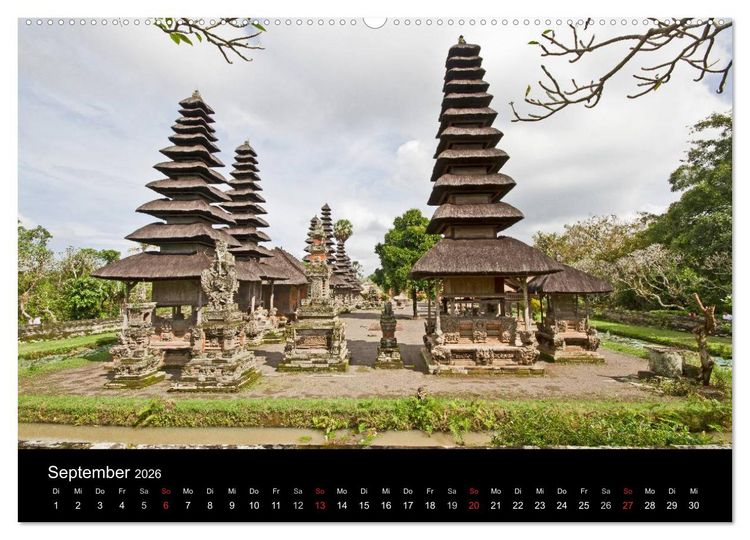 Produktbild: Indonesien (hochwertiger Premium Wandkalender 2026 DIN A2 quer), Kunstdruck in Hochglanz