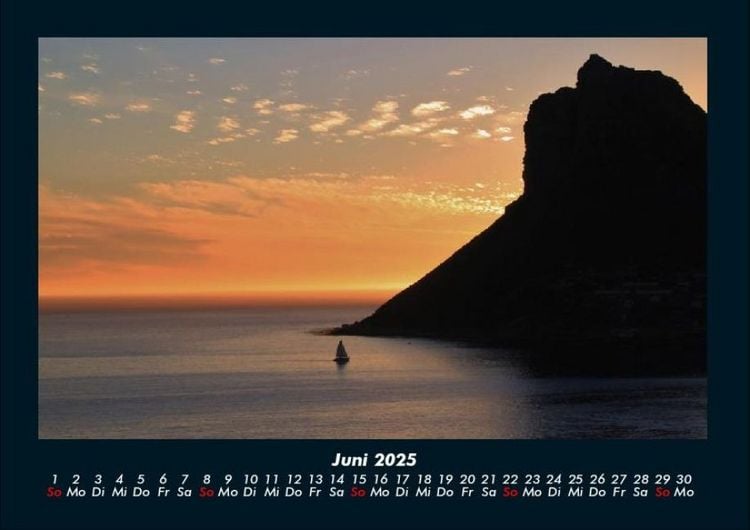 Produktbild: Berge 2025 Fotokalender DIN A4