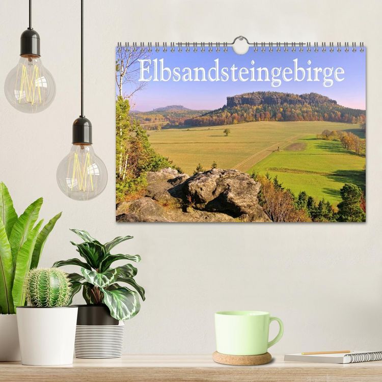 Produktbild: Elbsandsteingebirge (Wandkalender 2026 DIN A4 quer), CALVENDO Monatskalender
