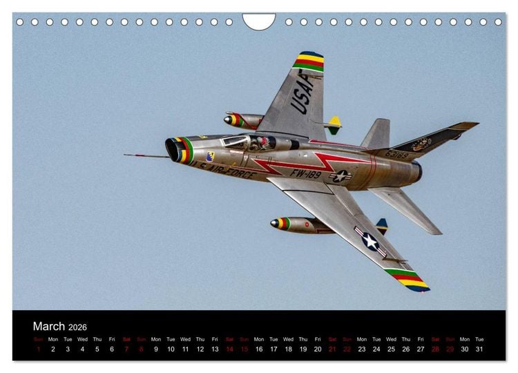 Produktbild: Dream Jets of RC (Wall Calendar 2026 DIN A4 landscape), CALVENDO 12 Month Wall Calendar