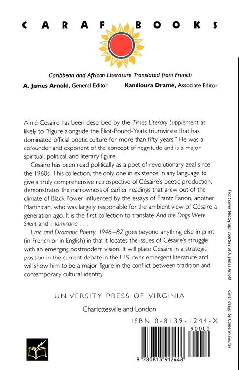 Produktbild: Lyric and Dramatic Poetry, 1946-82