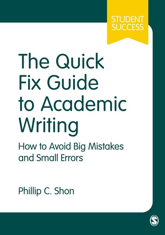 Produktbild: The Quick Fix Guide to Academic Writing