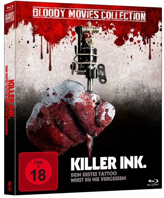 Produktbild: Killer Ink - Dein erstes Tattoo wirst du nie vergessen - Bloody Movies Collection
