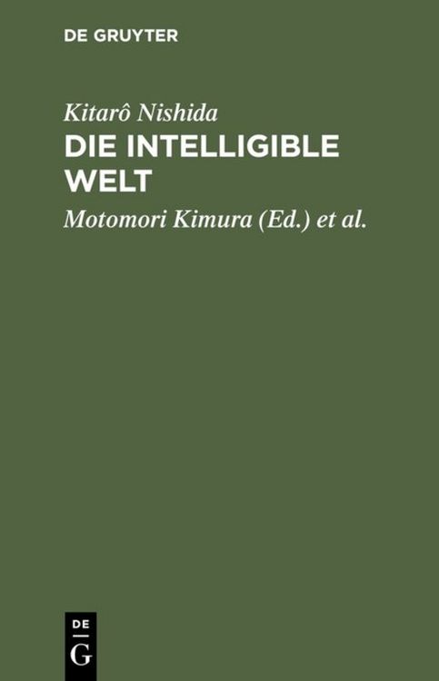 Produktbild: Die intelligible Welt