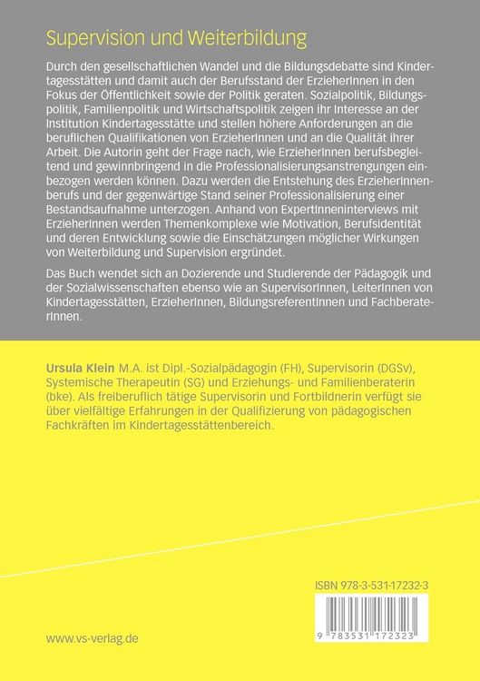 Produktbild: Supervision und Weiterbildung