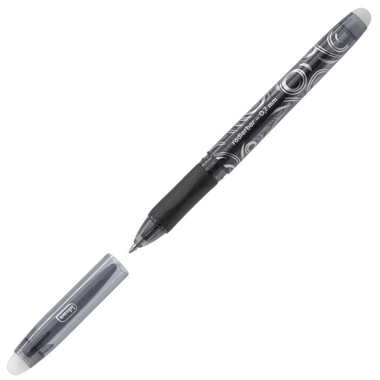 Produktbild: Idena Tintenroller radierbar 3 Minen schwarz 0,7mm