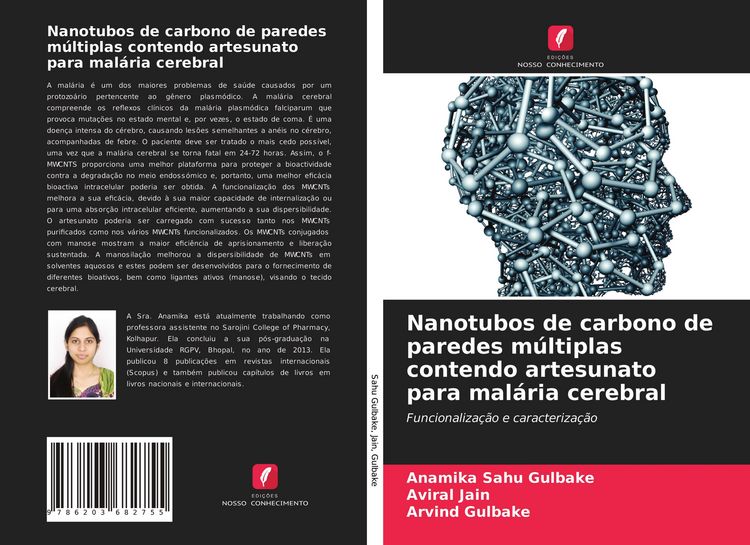 Produktbild: Nanotubos de carbono de paredes m&uacute;ltiplas contendo artesunato para mal&aacute;ria cerebral