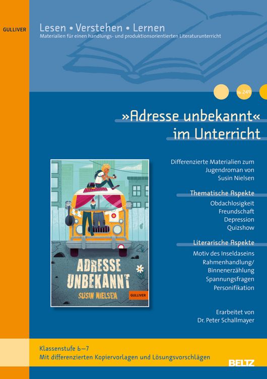 Produktbild: &raquo;Adresse unbekannt&laquo; im Unterricht