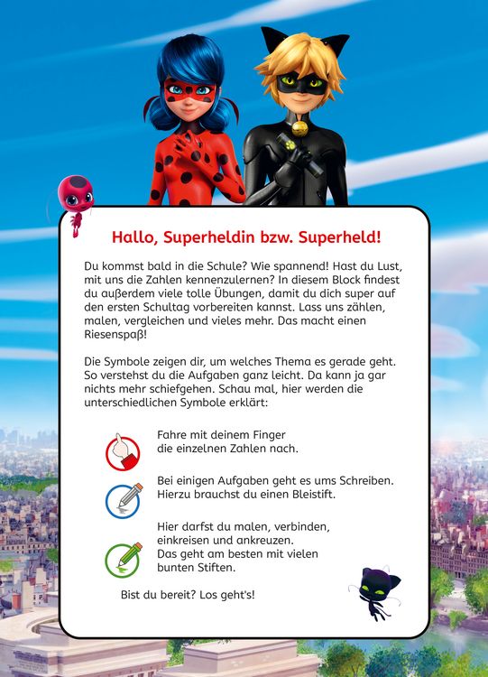 Produktbild: Miraculous - Mein Vorschulblock Z&auml;hlen und Rechnen