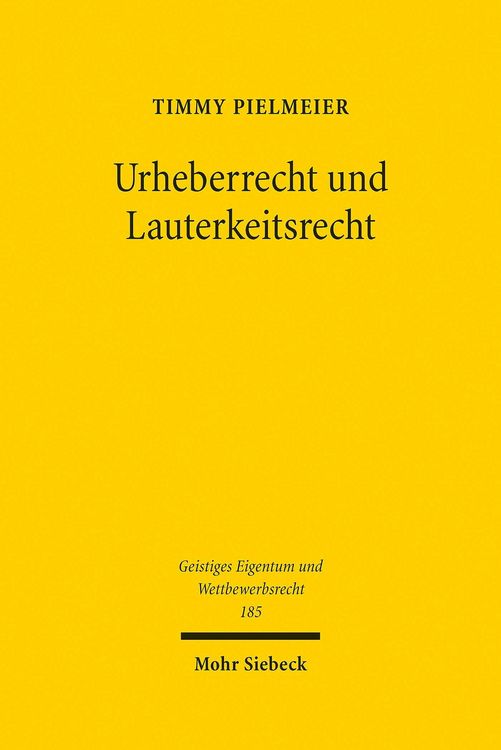 Produktbild: Urheberrecht und Lauterkeitsrecht