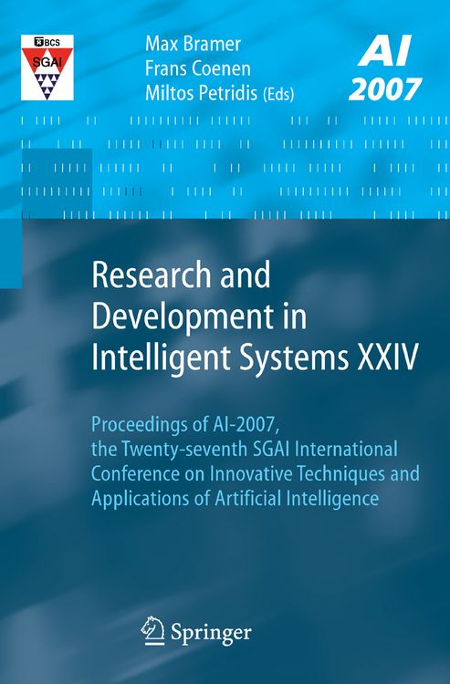 Produktbild: Research and Development in Intelligent Systems XXIV
