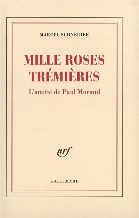 Produktbild: Mille roses tr&eacute;mi&egrave;res