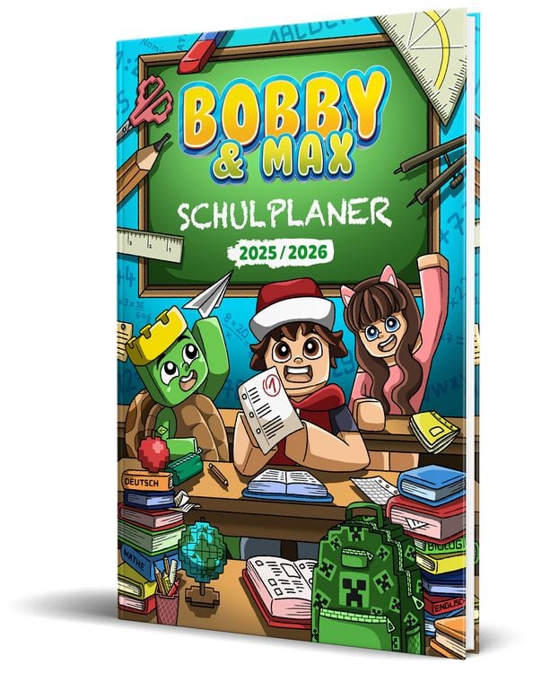 Produktbild: Bobby & Max - Schulplaner 2025/2026