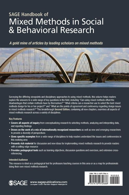 Produktbild: SAGE Handbook of Mixed Methods in Social & Behavioral Research