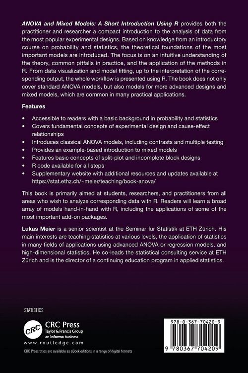 Produktbild: ANOVA and Mixed Models